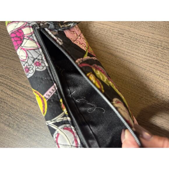 Vera Bradley Moon Bloom Tri-Fold Wallet ID Magnetic Closure discontinued - Picture 6 of 6